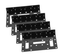 jojofuny 4pcs SSD Mounting Bracket for Desktop PC Metal Hard Drive Adapter Holder Organizer Stand External Hard Disk Bay for Easy Installation and Versatile Data Storage Expansion