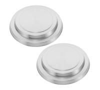 jojofuny 4pcs Stainless Steel Induction Cooktop Hood Kitchen Utensils Stove Top Covers Electric Cooker Cover Burner Portable Cooktop Bbq Pot