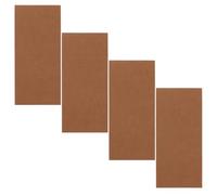 jojofuny 4Pcs Storyboard Sketchbook for Filmmakers and Animators, Mini 4-Panel Drawing Notebook with Kraft Cover, Portable Small Size Comic and Doodle Journal for Creative Storytelling