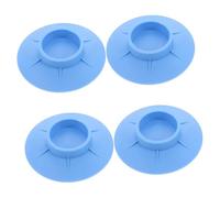jojofuny 4pcs Washing Machine Vibration Pads Shock Absorbing Mat for Table Noise Reduction Drum Washer Feet Pads