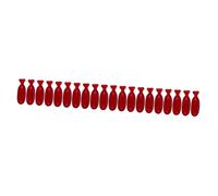 jojofuny 4sets 5pcs Halloween Realistic Blood Capsules Portable Fake Blood Makeup Props for Scary Cosplay Skin Friendly Supply for Pranks and Theatrical Scenes 5pcs*4