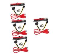 jojofuny 4sets External Gpu for Laptop Graphics Card Pcie Compatible Laptop External Gpu Pcie Mining Graphics Card