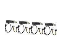 jojofuny 4sets Laptop External Gpu Pcie Riser Cable Gpu Graphics Card Pcie Extension Cable External for Laptop