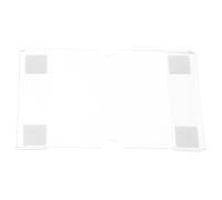 jojofuny 4x6 Inch Acrylic Wall Mount Sign Holder with Adhesive Tape, Small Poster Stand Frame for Office, Store, and Temporary Parking Sign Display