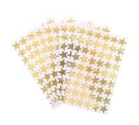 jojofuny 5 Sheet Star Reward Stickers for Self Adhesive Behavior Chart Stickers for Student Planning and Classroom Use Emotional Incentive Tool for Teachers and School Supplies