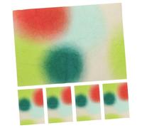 jojofuny 5 Sheets Gradient Flower Wrapping Paper Soft Textured Coloured Sheets for Bouquet Packaging gift for for for for for for Wrap and DIY Crafts Versatile Floral Wrapping for Weddings and Parties