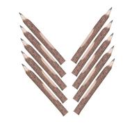 jojofuny 50 Pcs Wood Pencils for Natural Tree Branch Writing and Painting Supplies Smooth Sketching Lightweight and Break-resistant Rustic Shower Decorations Favor Pack