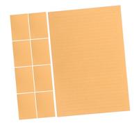 jojofuny 50 Sheets Vintage Kraft Writing Paper Set with Lined Decorative Letter Paper for Handwritten Notes Invitations and Crafts for Letters and Creative Messages