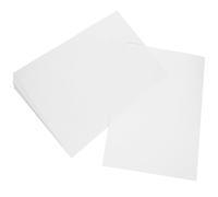 jojofuny 50 Sheets White Blank Printer Paper Sheets for Multi-use Printing Supplies Lightweight High Gloss Photo Paper for Scrapbooking and Arts and Crafts