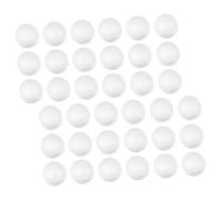 jojofuny 500pcs Polystyrene Foam Balls DIY Craft Spheres for Painting and Decoration Wedding Party Christmas Ornament Supplies