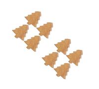 jojofuny 50pcs Christmas Decorative Wood Push Pins Cute Thumb Tacks for Cork Boards Maps Photo Calendars and Home Office Craft Projects Wood Tacks and Push Pins