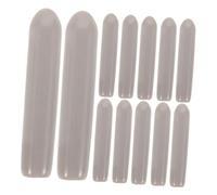 jojofuny 50pcs Dishwasher Rack Tip Protectors Grey Pearl Finish Dishwasher Rack End Caps Dustproof Repair Parts for Basket Accessories