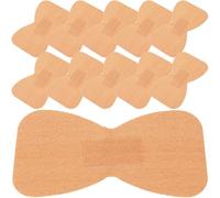 jojofuny 50pcs Fabric Adhesive Easy Application, Simple and Unique Shapes for Breathable First Aid Wound Care, for Finger and Knuckle Protection