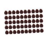 jojofuny 50pcs Lifelike Pine Cones for Christmas Decorations for and Table Ornaments for and