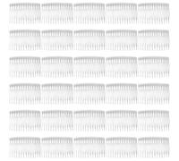 jojofuny 50pcs Lightweight 14-teeth Plastic Wedding Hair Comb Sturdy Structure, Side Comb Hair Accessories for Women and Brides at Evening or Wedding Events