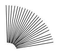 jojofuny 50pcs Natural Black Fiber Diffuser Sticks Long for Essential Oil Aroma Refills Sustainable Fragrance Reeds for Home Office Bathroom Spa Easy Use and Even Scent Distribution