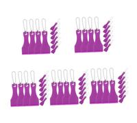 jojofuny 50pcs Plastic Lottery Tickets Scraper Tools Small Portable Scratch Off Tools for Lottery Tickets