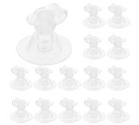 jojofuny 50pcs Pvc Pump Nozzle Inflator Accessory with Sealing Ring, Easy to Use Plastic Foot Pump Adapter for Swimming Pool Inflatables and Inflatable Air Mattresses