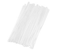 jojofuny 50pcs Transparent Wax Sealing Sticks for Envelopes Invitations DIY Crafts Vintage Style Manuscript Seal Accessory