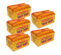 jojofuny 5pcs Ancestral Money Chest Sacrificial Paper Treasure Box for Qingming Festival Funeral Rituals Traditional Worship Supplies with Elegant Thickened Design