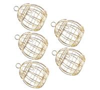 jojofuny 5pcs Birdcage Candy Storage Boxes High-grade Iron Hollow Design Wedding Party Favor Packaging Boxes for Special Occasions