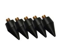 jojofuny 5pcs Black Double-Ended Diamond Art Pen Wax Heads Nail Rhinestone Picker Tool for DIY Gem Picking and Diamond Art Accessories