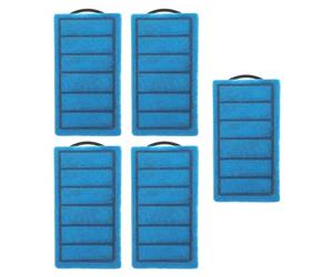 jojofuny 5pcs Carbon Plate Filter Fish Tank Aquarium Sponge Filter Mild Filtration Sponge Cover Pad for Large Fish Tank