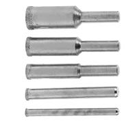 jojofuny 5pcs Diamond Grinding Bit with Concave Spherical Emery Head for Shaping and Cutting Glass and Amber, Professional Use in Crafting and Jewelry Making