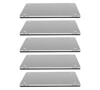 jojofuny 5pcs Magnetic Acrylic Pricing Label Holder Acrylic Magnetic Holder for Card Display Price Tag for Office Reception Use Double Sided Frame