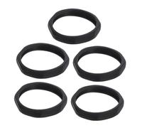jojofuny 5pcs Microphone Gasket Foam Cover 50mm Diameter Mic Holder Rolling Ring Protection Ring for Mics