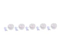 jojofuny 5pcs Slim Collapsible Laundry Machine Travel Portable Washer for Dorm Business Trip
