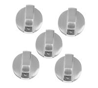 jojofuny 5pcs Zinc Alloy Gas Stove Knobs Burner Replacement Stove Control Cooktop Range Dials for Kitchen Bbq Switch Knobs