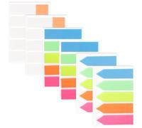 jojofuny 6 Books of Assorted Colourful Pet Reading Guide Strips and Highlighting Sticky Tabs for Schools and Practical, Easy to Use Note Markers Making Notes Noticeable