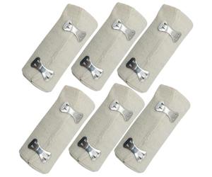 jojofuny 6 Rolls Compression for First Aid with Spandex Material, Good Air Permeability, Long-time Use, Suitable for Home and Outdoor Activities