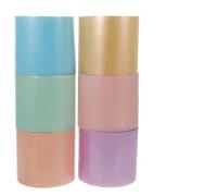 jojofuny 6 Rolls Educational Adhesive Tape Adhesive Tapes for Adults Assorted Bright Colors Stylish Chic Easy to Carry Not Easy to Break Lightweight Stressful Family Or Friends Random Color