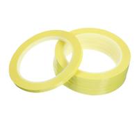 jojofuny 6 Rolls Floral Wrapping Tapes Bouquet Stem Tape Pet Material Flexible Easy to Use for Packaging and DIY Crafts Projects Random Color