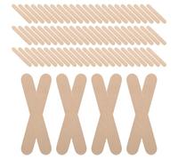 jojofuny 600pcs Wooden Craft Sticks Smooth Hardwood Multi-Purpose Popsicle Sticks for DIY Art Educational Counting Games Classroom Supplies and Creative Projects