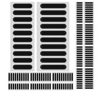 jojofuny 60pcs Phone Speaker Cover Speaker Mesh Protector Mesh Sticker Portable Polyester Does Not Affect Sound Quality Universal Phone Net Black 0.79x0.12in Dust Protection