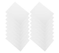 jojofuny 60pcs Pressed Flower Blotting Paper Sheets for Press Board White