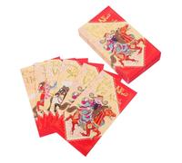jojofuny 60pcs Spring Festival Red Envelopes for The Year of The Horse Chinese New Year Red Envelopes Vietnamese Lunar New Zodiac Animal Money Packets Golden Paper