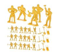 jojofuny 63pcs Construction Worker Figurines: Miniature Construction Worker Realistic Engineer Toy Figures For Kids For Family Interaction