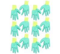 jojofuny 6pairs Pet Training Gloves Non-slip Grip for Rabbit Handling Washable Protective Gloves for Guinea Pigs and Chinchillas for Bonding Small Pets