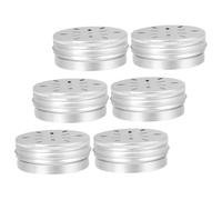 jojofuny 6pcs Dog Scent Training Boxes with Screw Aluminum Pet Nose Work Holders for Agility Equipment and Behaviour Aids Reusable Small Odor Cases for Puppy Search and Detection