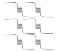 jojofuny 6pcs Kitchen Appliance Replacement Spring Fridge Divider Door Spring Universal Fit Stable Steel Material Coil Torsion for Kitchen Appliance Maintenance