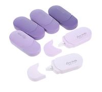 jojofuny 6pcs Large Capacity Correction Tape for Students Purple Gradient Easy to Use Applicator for Instant and Clean White Corrections Versatile for School and Office Supplies