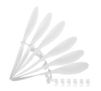 jojofuny 6pcs Micro Propeller Props: Mini Fan For Helicopter Planes Model DIY Aircraft Boats Science Technological Production 18cm