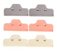jojofuny 6pcs Plastic Gem Art Edge Clips Holders for Crafts Large Fixing Multi-Function Clips, Small and Compact Design for Gem Art Production and Creation