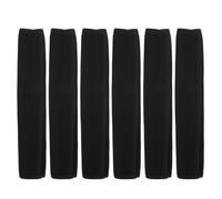 jojofuny 6pcs Reusable Cotton Sweat Absorbing Pad for Helmet and Hard Hat with Soft Padding, Maximizing Ventilation and Washable Replacement Liner for Extended Work Periods