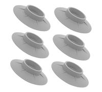 jojofuny 6pcs Rubber Stabilizer Mats for Washing Machine Noise Reduction Pads Shock Absorption for Dryer