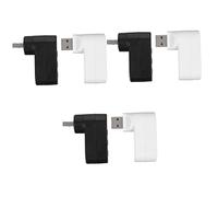 jojofuny 6pcs USB Data Hub Port USB Splitter Adapter Multi-function Hub for Cable Extender Use Laptop Desktop